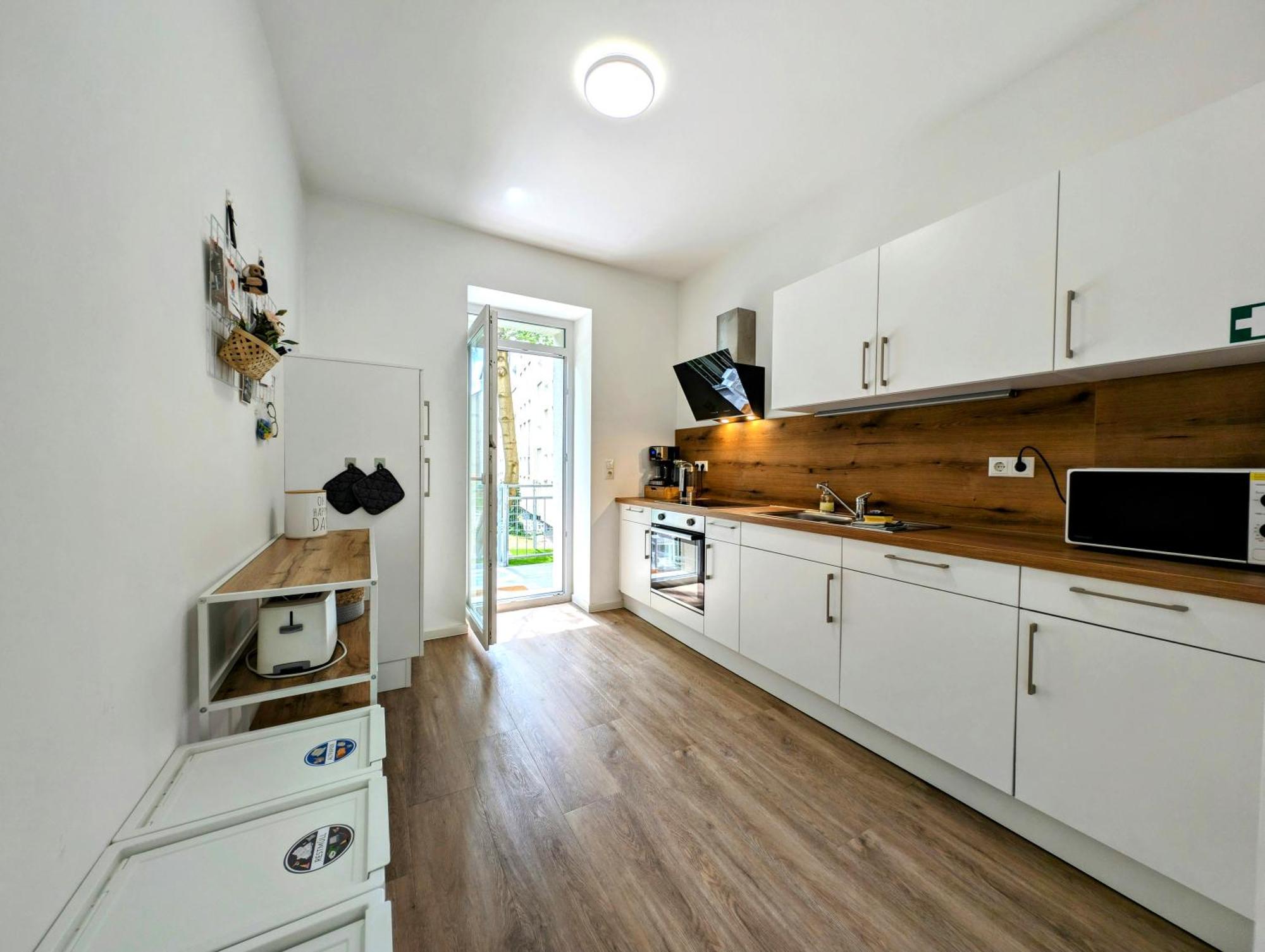 Bohnapartments - Altstadtoase - Balkon Und Garten - Wlan แอร์ฟวร์ท ภายนอก รูปภาพ