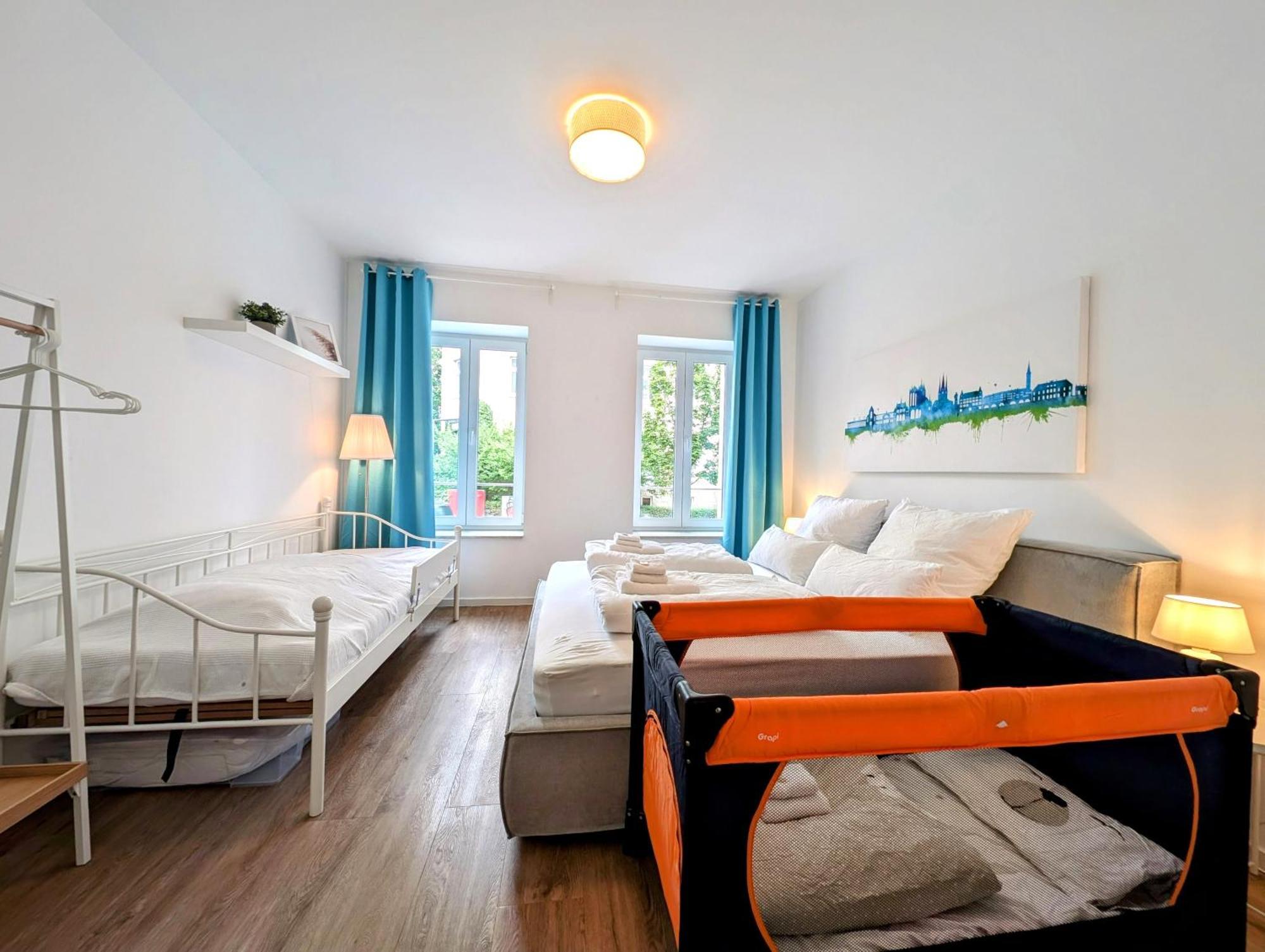 Bohnapartments - Altstadtoase - Balkon Und Garten - Wlan แอร์ฟวร์ท ภายนอก รูปภาพ