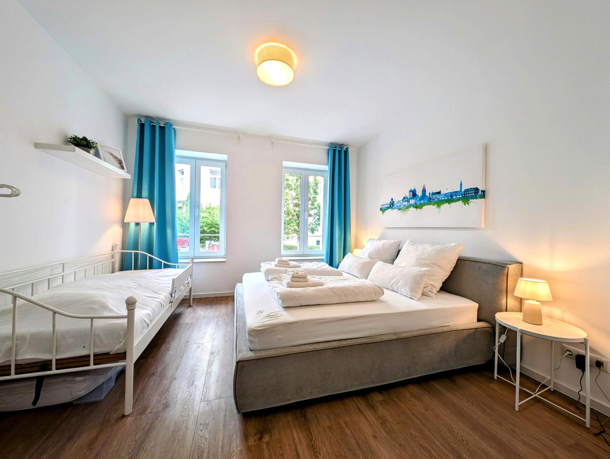 Bohnapartments - Altstadtoase - Balkon Und Garten - Wlan แอร์ฟวร์ท ภายนอก รูปภาพ